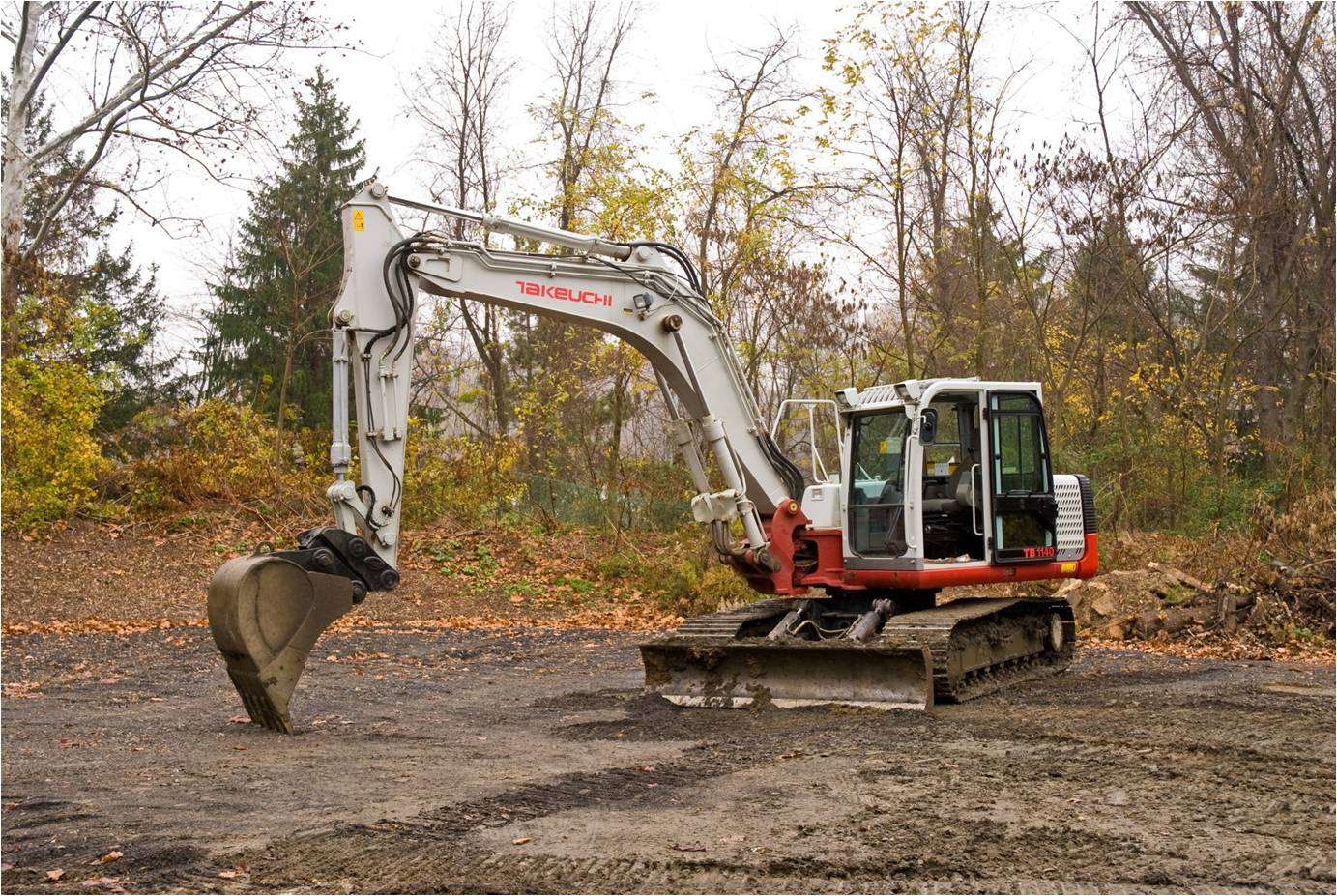 New excavator