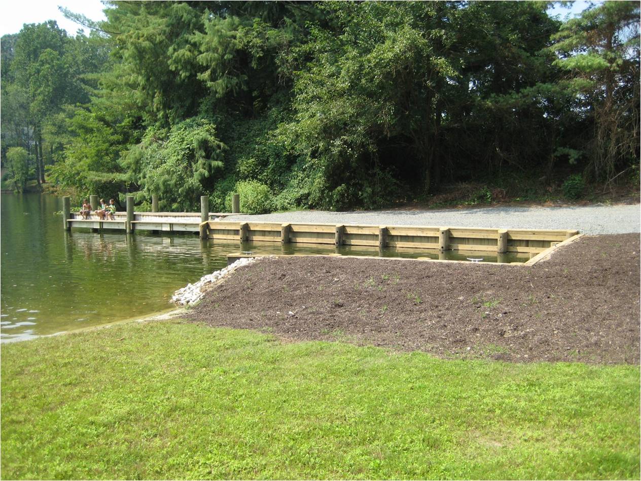 New view of Beach 3 dock